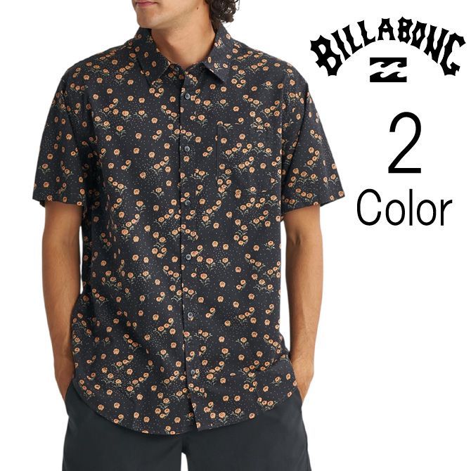 ビラボン Billabong メンズ SUNDAYS MINI SS WOVEN SHIRT 半袖シャツ bg01a126【クリックポスト】