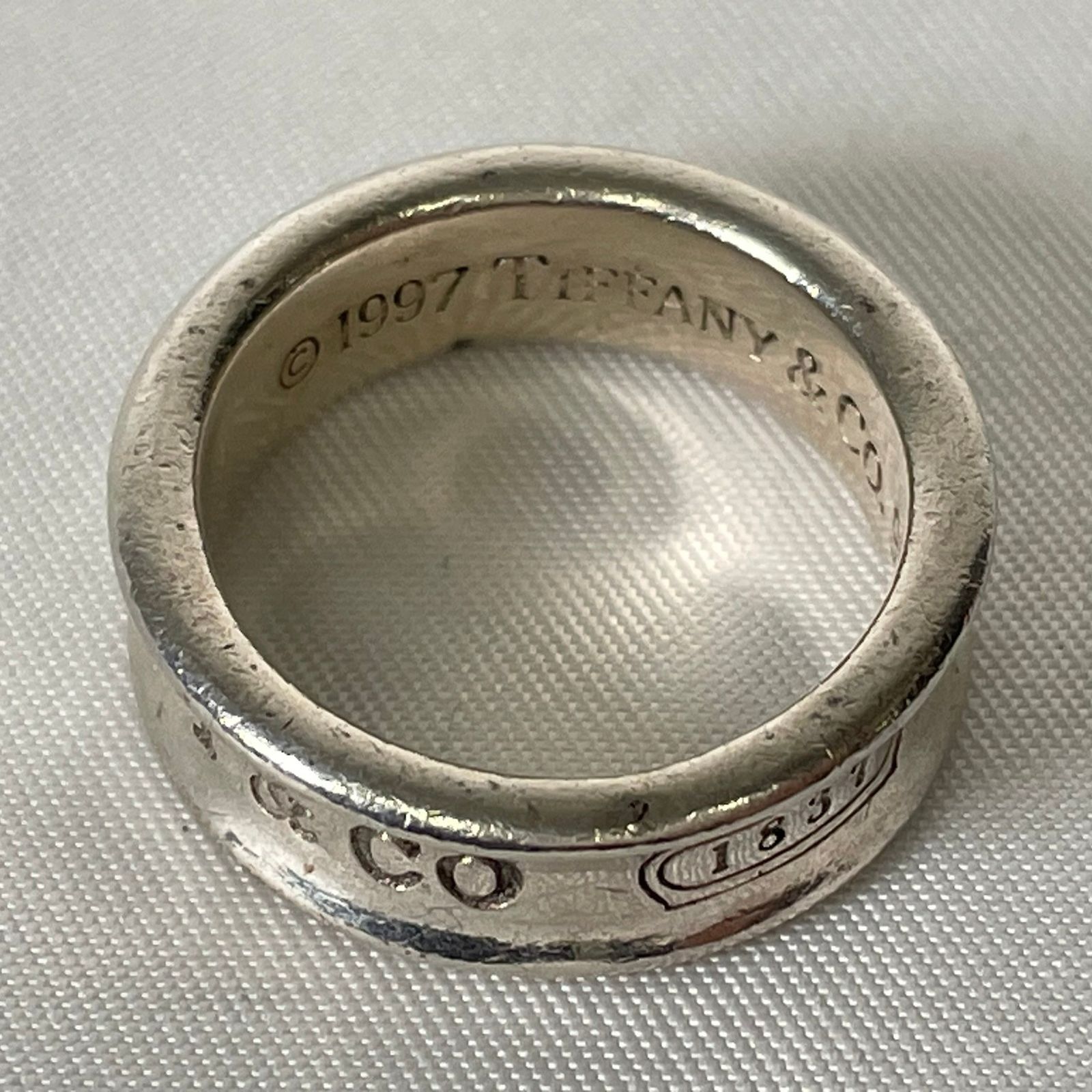 TIFFANY&CO. ティファニー シルバーリング 1837™ 925 約14号 - メルカリ