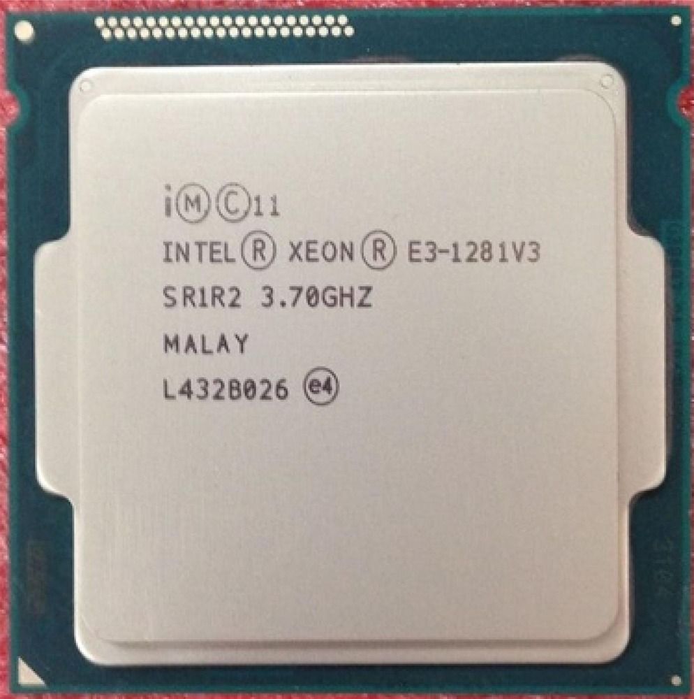 Intel Xeon E3-1281 v3 SR1R2 4C 3.7GHz LGA1150 8MB 82W DDR3-1600 22NM