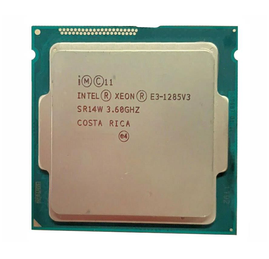 Intel Xeon E3-1285 v3 SR14W 4C 8T 3.6GHz to 4GHz Socket 1150 Haswell-WS 22NM 8MB 84W Jun 2013
