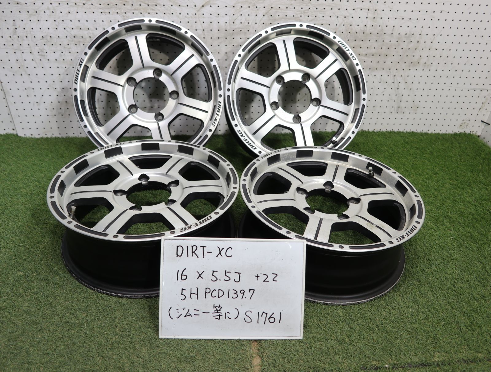1(S1761)DIRT-XC/16×5.5J+22/5H PCD139.7☆ジムニー等に