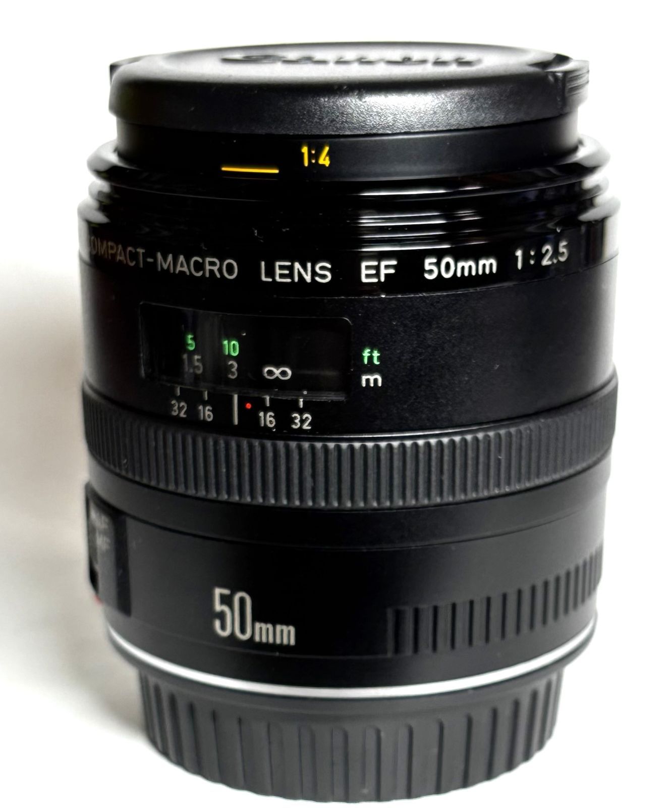 Canon EF50mm f2.5 macro コンパクトレンズ AF/MF可動 極美品 EOS1眼