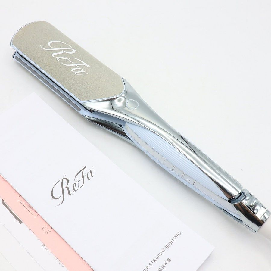 MTG ReFa POWER STRAIGHT IRON PRO RE-BS-02A ホワイト リファ パワー ストレートアイロン 本体
