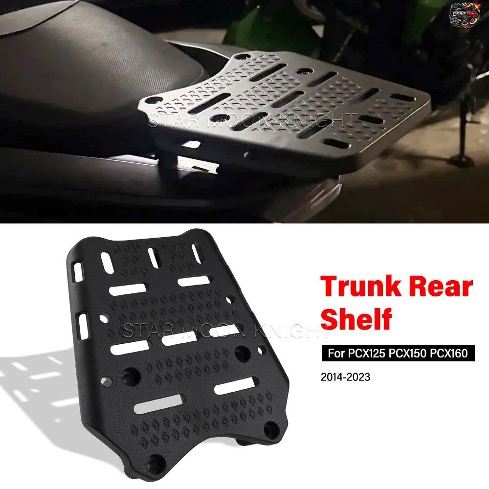 ホンダ PCX160 PCX150 PCX125 PCX 160 150 125 2014-2023 用 トランク リアシェルフ ラゲッジケース シートブラケット アルミ合金製リアシ