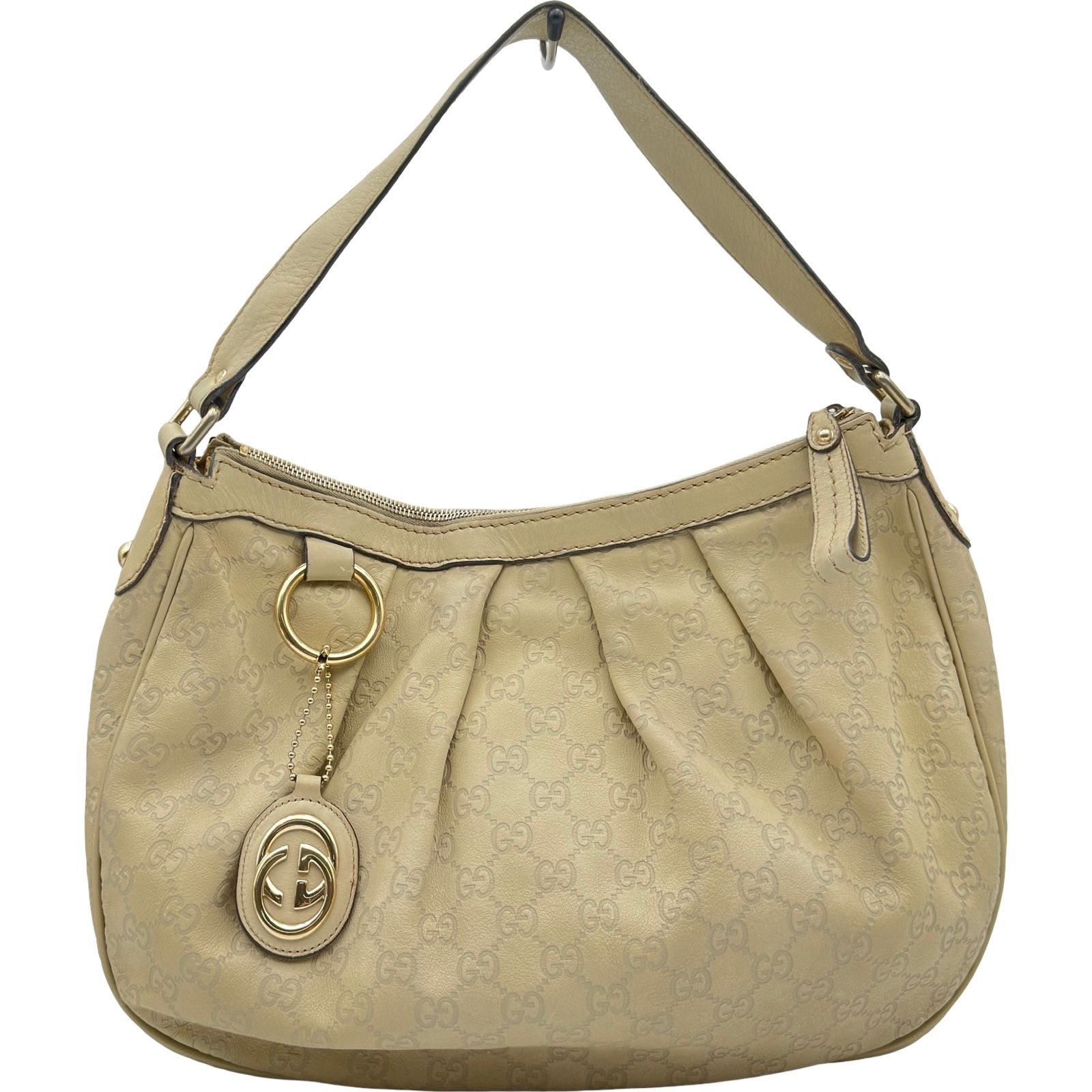 グッチ GUCCI スーキー グッチシマ ホーボーバッグ 232955 アイボリー レディース ハンドバッグ トートバッグ
