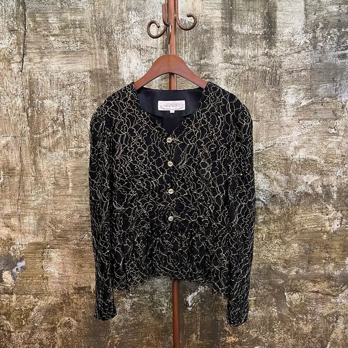 90s Givenchy ジバンシィ レイ ブラウス ジャケット 日本 ヴィンテージ