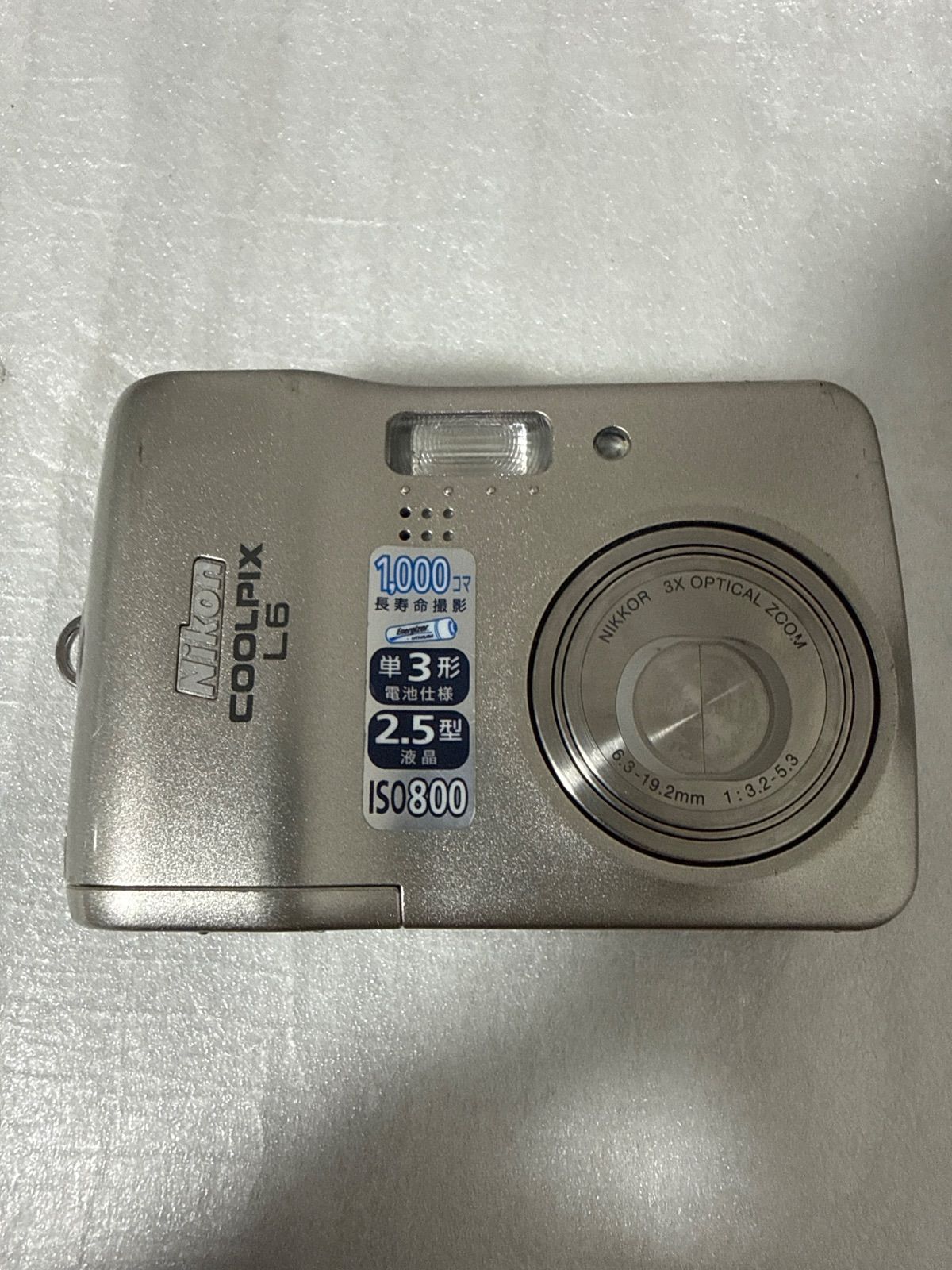 ❗️動作良好❗️デジカメ 本体 Nikon Coolpix L6 現状品 - メルカリ