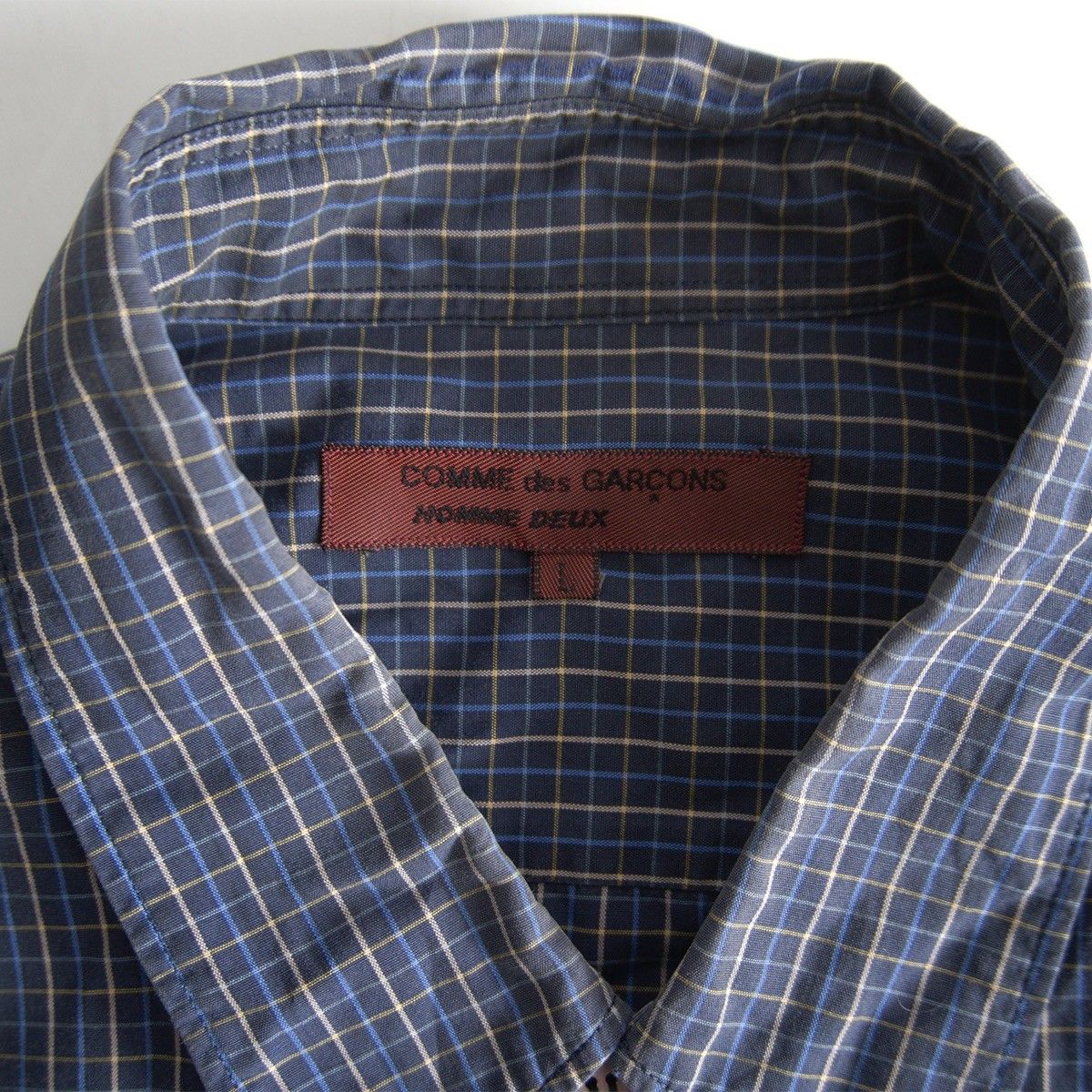 アーカイブ】COMME des GARCONS HOMME DEUX【チェック シャツ