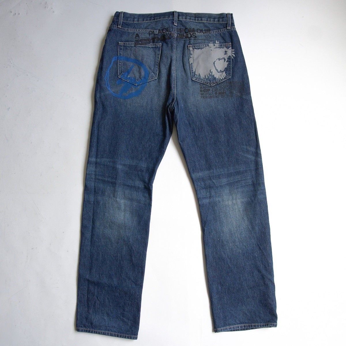 【希少】FRAGMENT【× Travis Scott Cactus Jack denim】34 フラグメント トラヴィススコット デニムパンツ 26060378 希少】FRAGMENT【× Travis Scott Cactus Jack denim】34 フラグメント