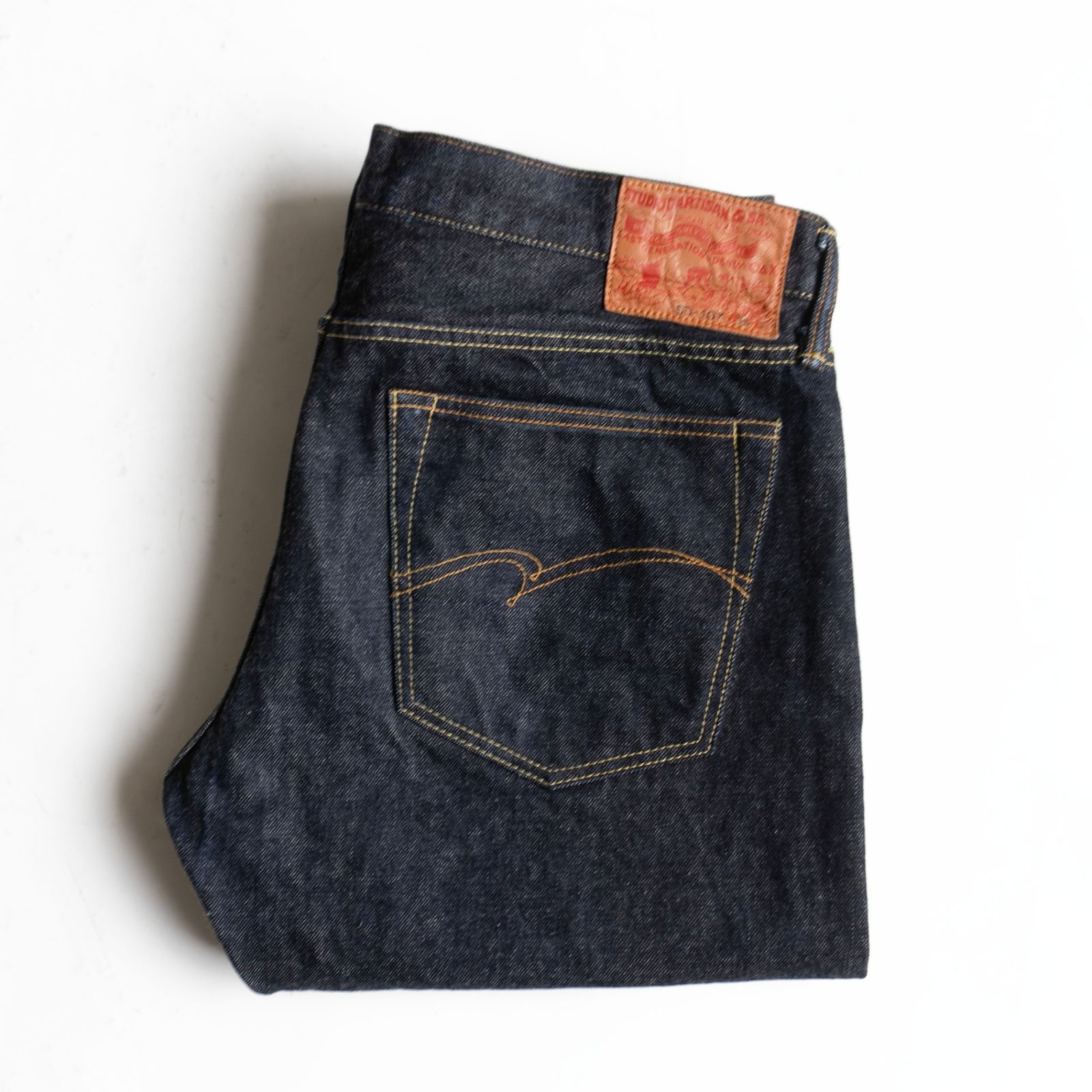 【美品】STUDIO D’ARTISAN【15ozスーパータイト(SD-107)】36 デニムパンツ ステュディオ ダルチザン 26060365