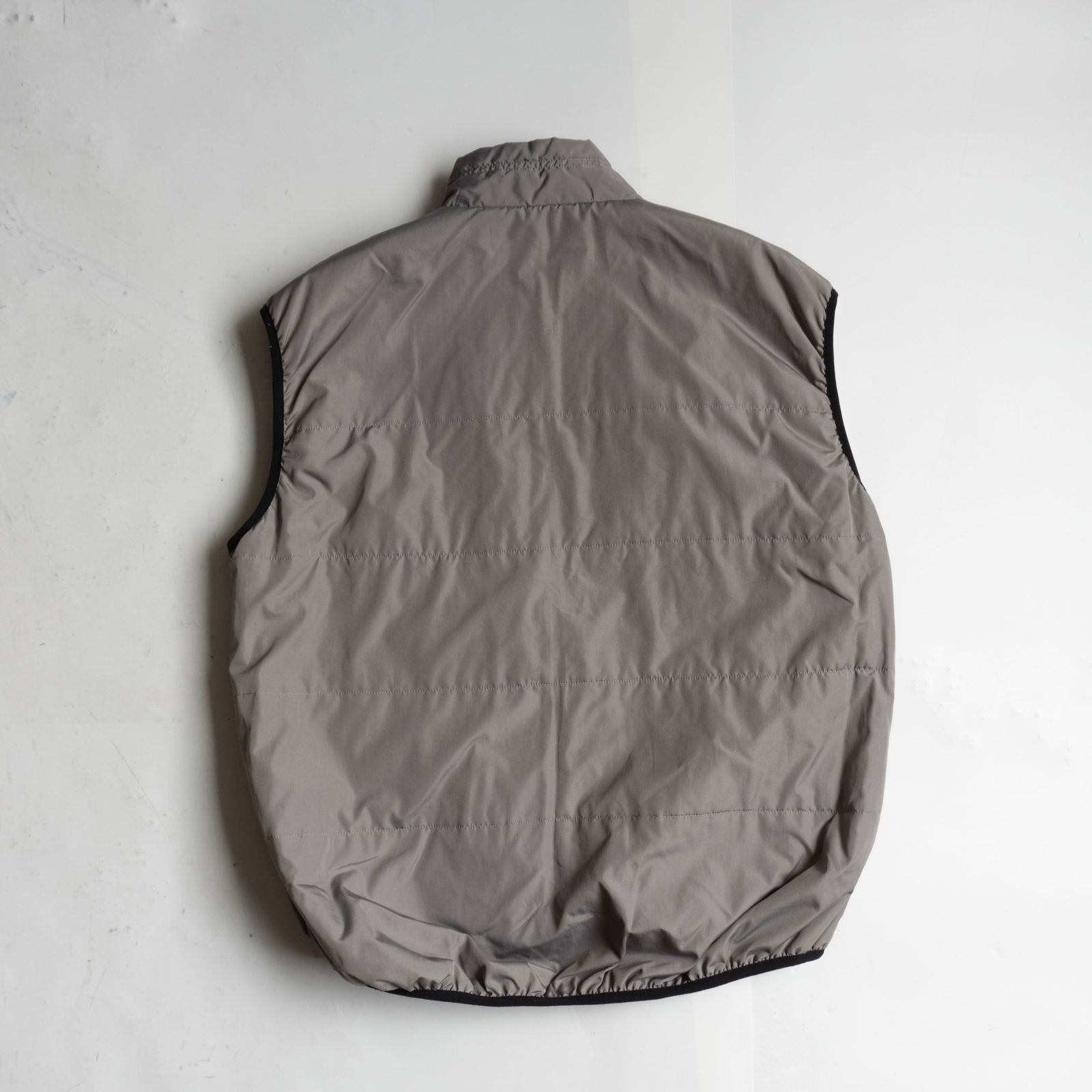 希少】OLD STUSSY【リバーシブル ナイロンベスト】XL 00s フルジップ