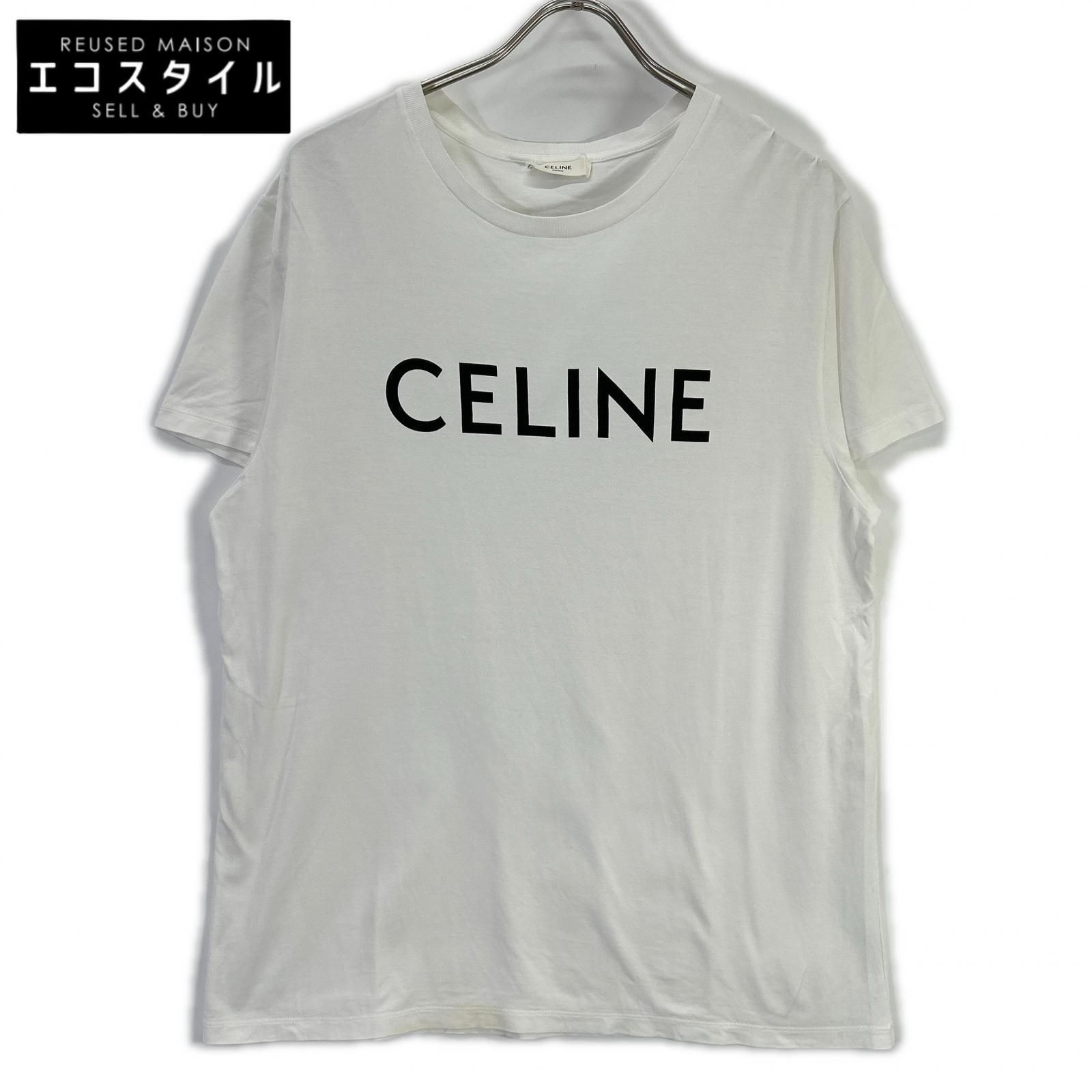 CELINE　セリーヌ　2X308916G クラシックロゴ ルーズ Tシャツ　L