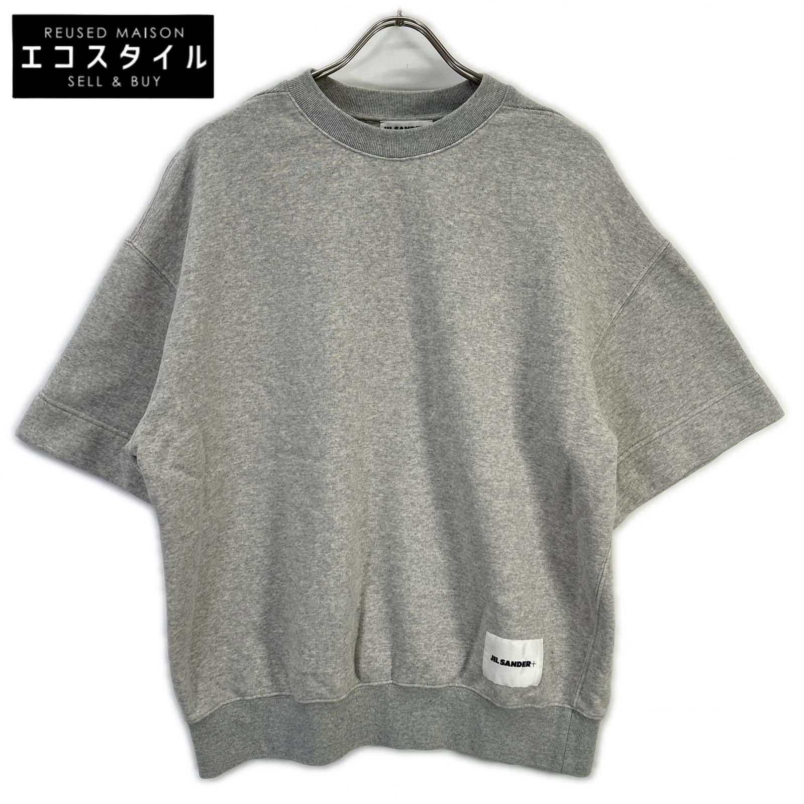JIL SANDER+　ジルサンダープラス　J47GC0110 J20010 23年 グレー 半袖スウェット　S