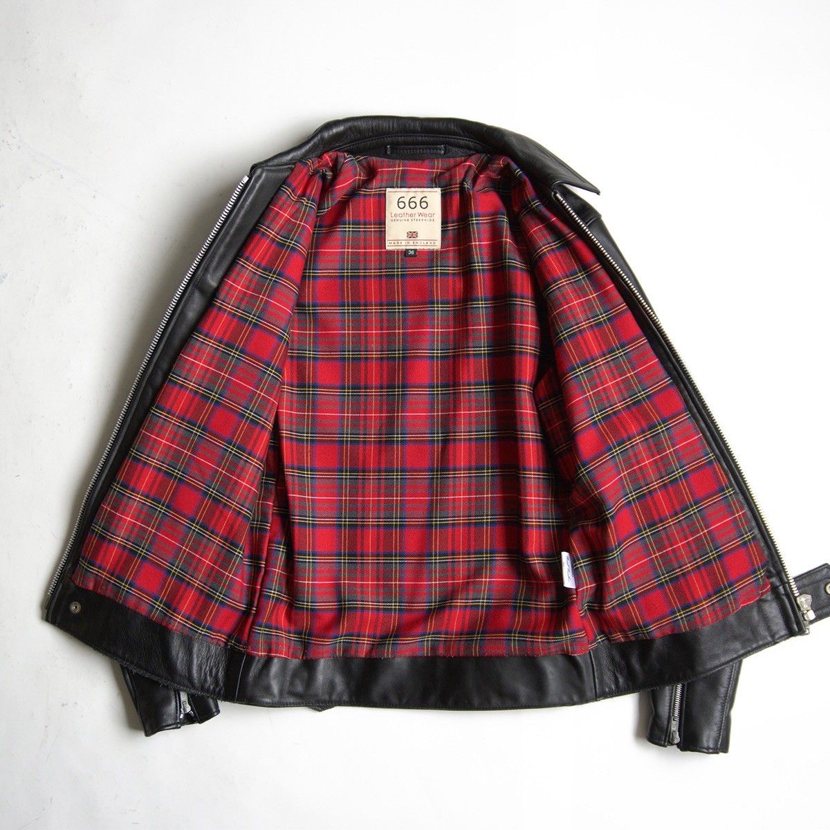 美品】666 triple six【ステアハイド シングルライダースジャケット