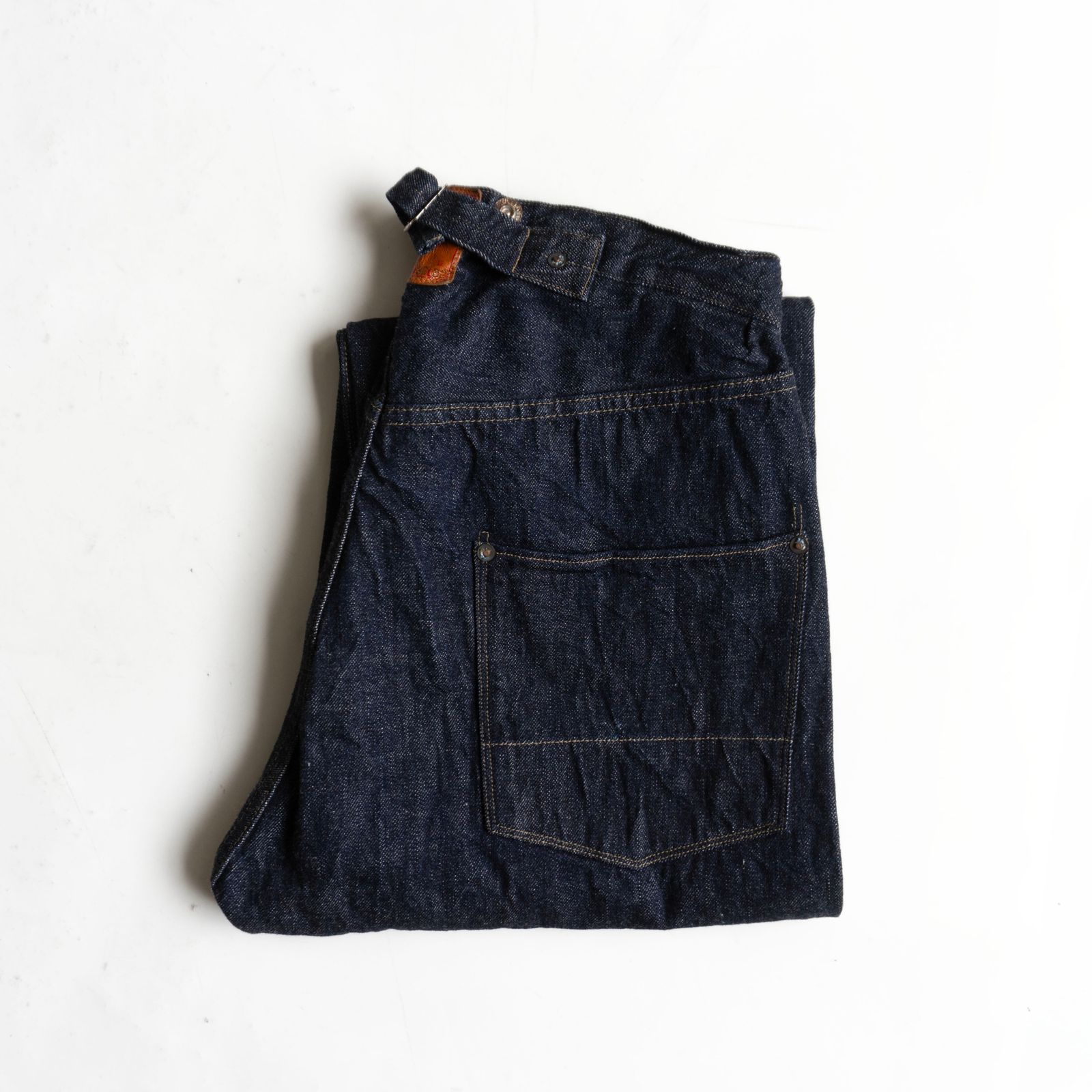 【美品/濃紺】 FULLCOUNT【1373 1373 Son Of The Soil Denim デニムパンツ】32×32 フルカウント 26060400