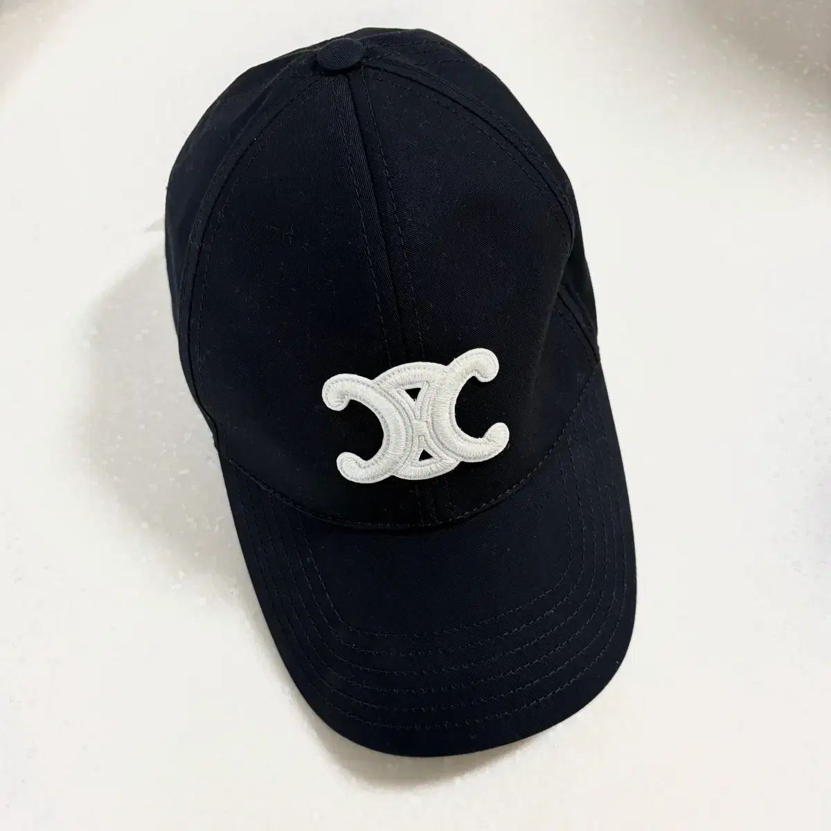 S/百貨店購入 Celine セリーヌ トリオンフ ベースボールキャップ