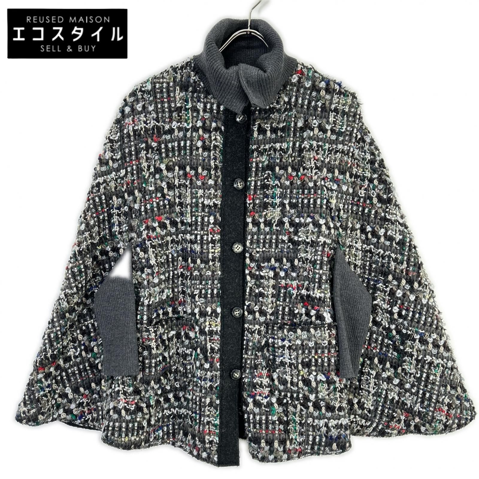 DOLCE&GABBANA　ドルチェアンドガッバーナ　ミックスツイードジャケット　9/10