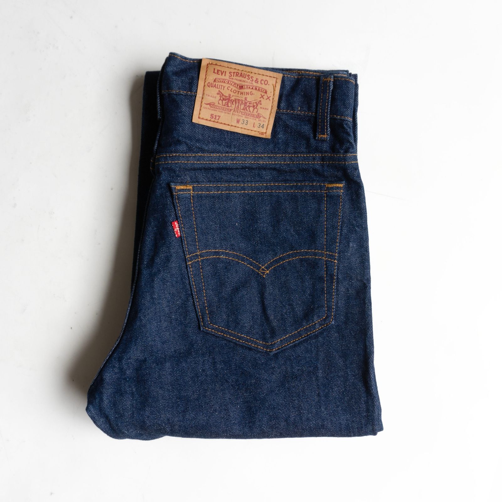 美品/80s/アメリカ製】 LEVI'S 【517 フレアデニムパンツ 】33×34