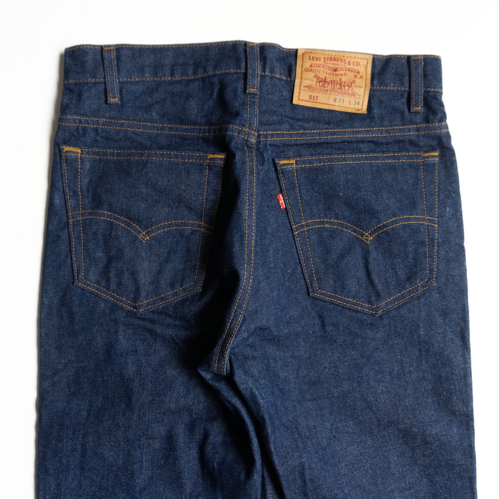 【美品/80s/アメリカ製】 LEVI'S 【517 フレアデニムパンツ 】33×34 リーバイス USA製 wl 26060397