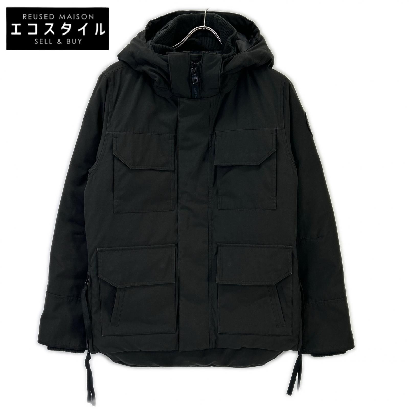 CANADA GOOSE　カナダグース　4550MB ブラック BLACK LABEL MAITLAND PARKA　S