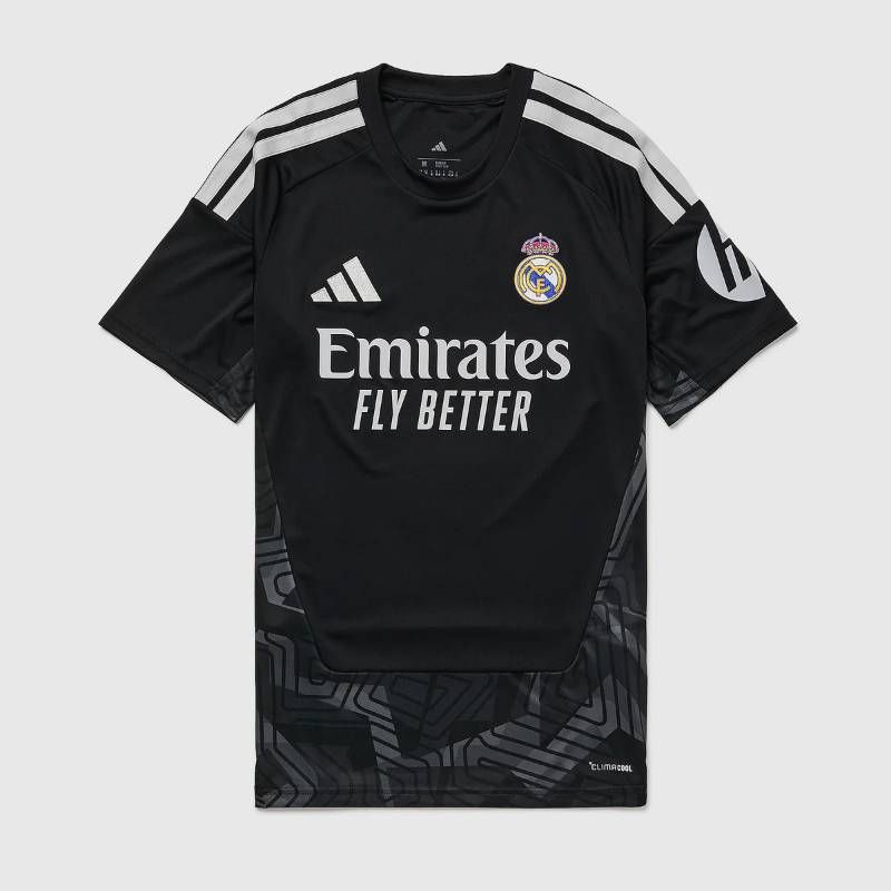 【送料無料・匿名配送】adidas アディダス レアルマドリード 2026/27 公式 ホーム GK ユニフォーム 黒 サッカー ゴールキーパー 半袖 新品 正規品