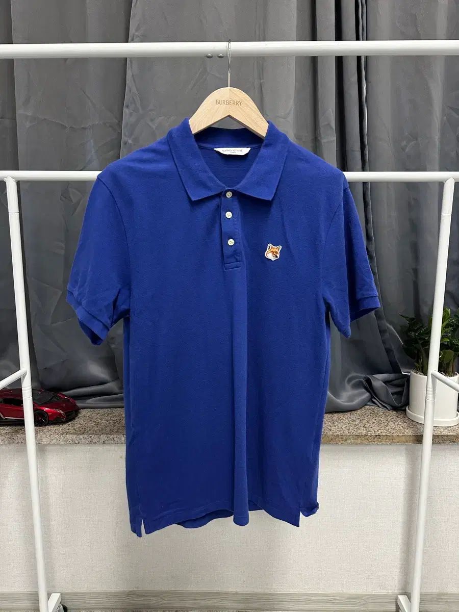 メゾンキツネ正規品 / メンズ105 / 新モデル 半袖 カラーTシャツ