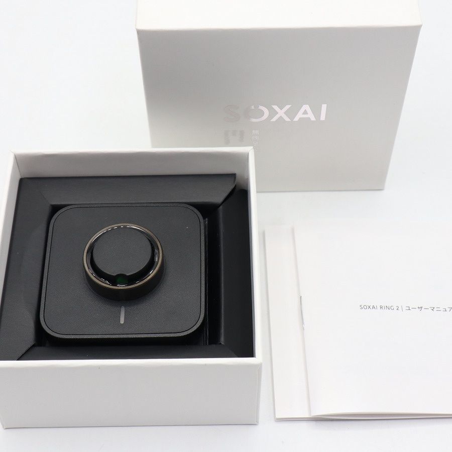 【美品】SOXAI RING 2 マットブラック 18号 SOXAIRING2MBK18 スマートリング ソクサイリング 本体