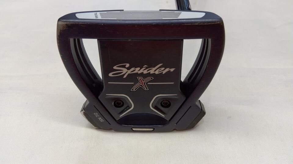 テーラーメイド　Spider X BLUE/WHITE SINGLE BEND　パター　中古　ゴルフドゥ！松前R56店【最短即日発送】