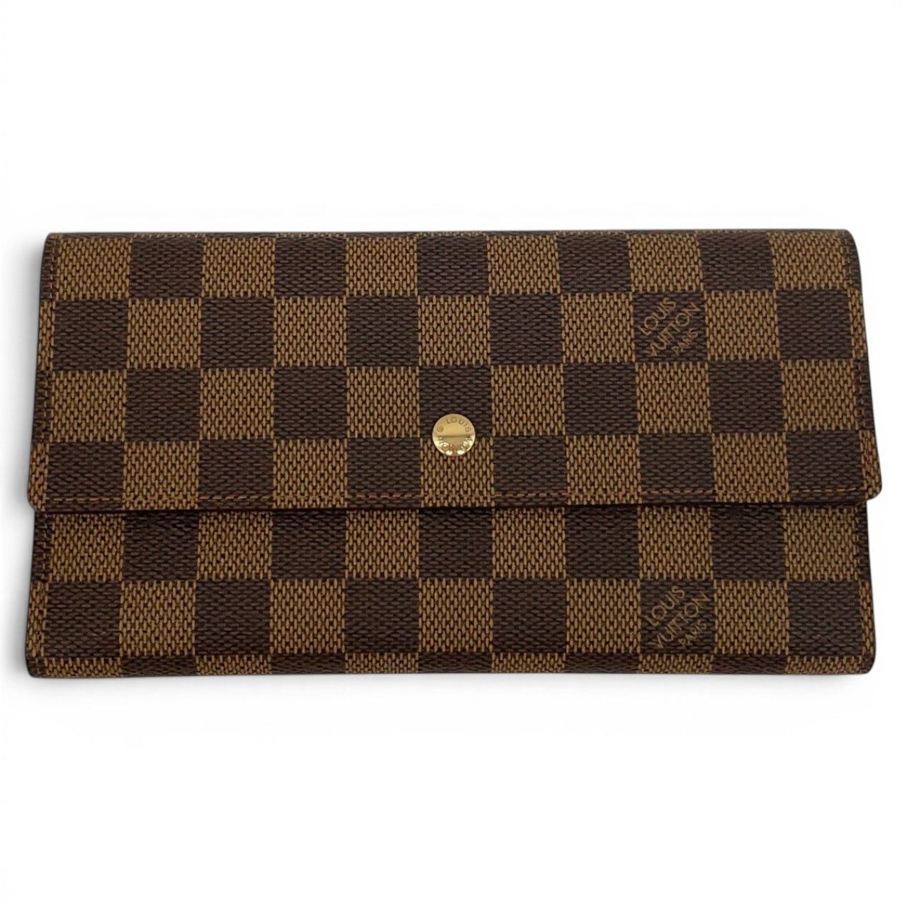 超極美品】ルイヴィトン Louis Vuitton 三つ折り長財布 ポルト