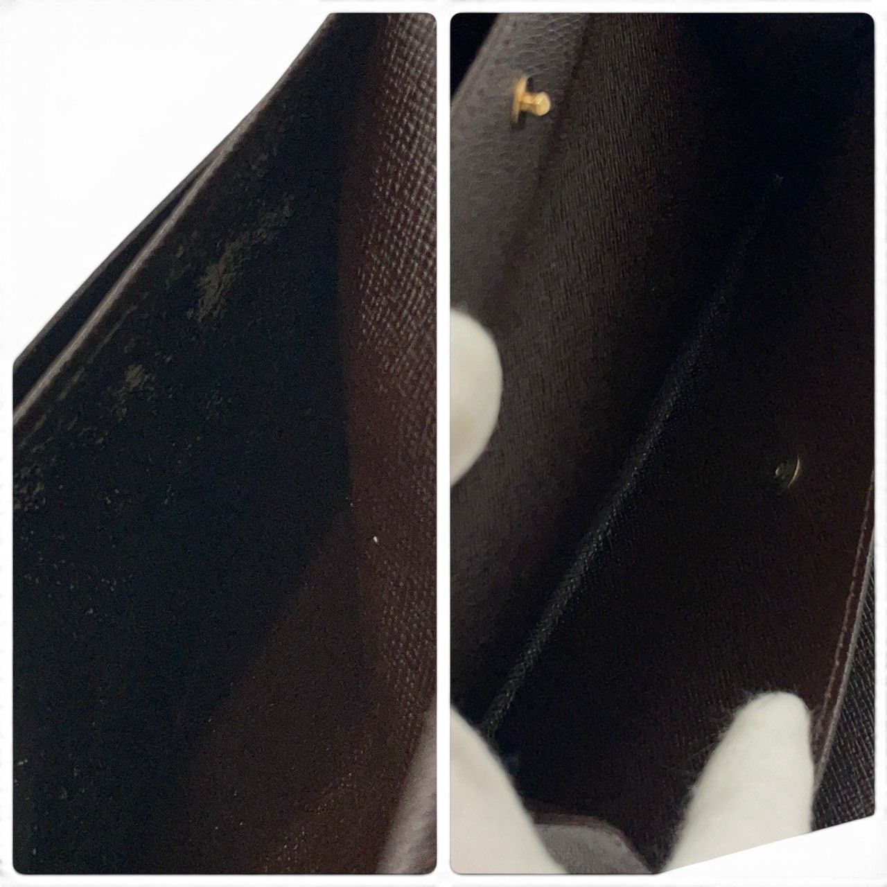 超極美品】ルイヴィトン Louis Vuitton 三つ折り長財布 ポルト