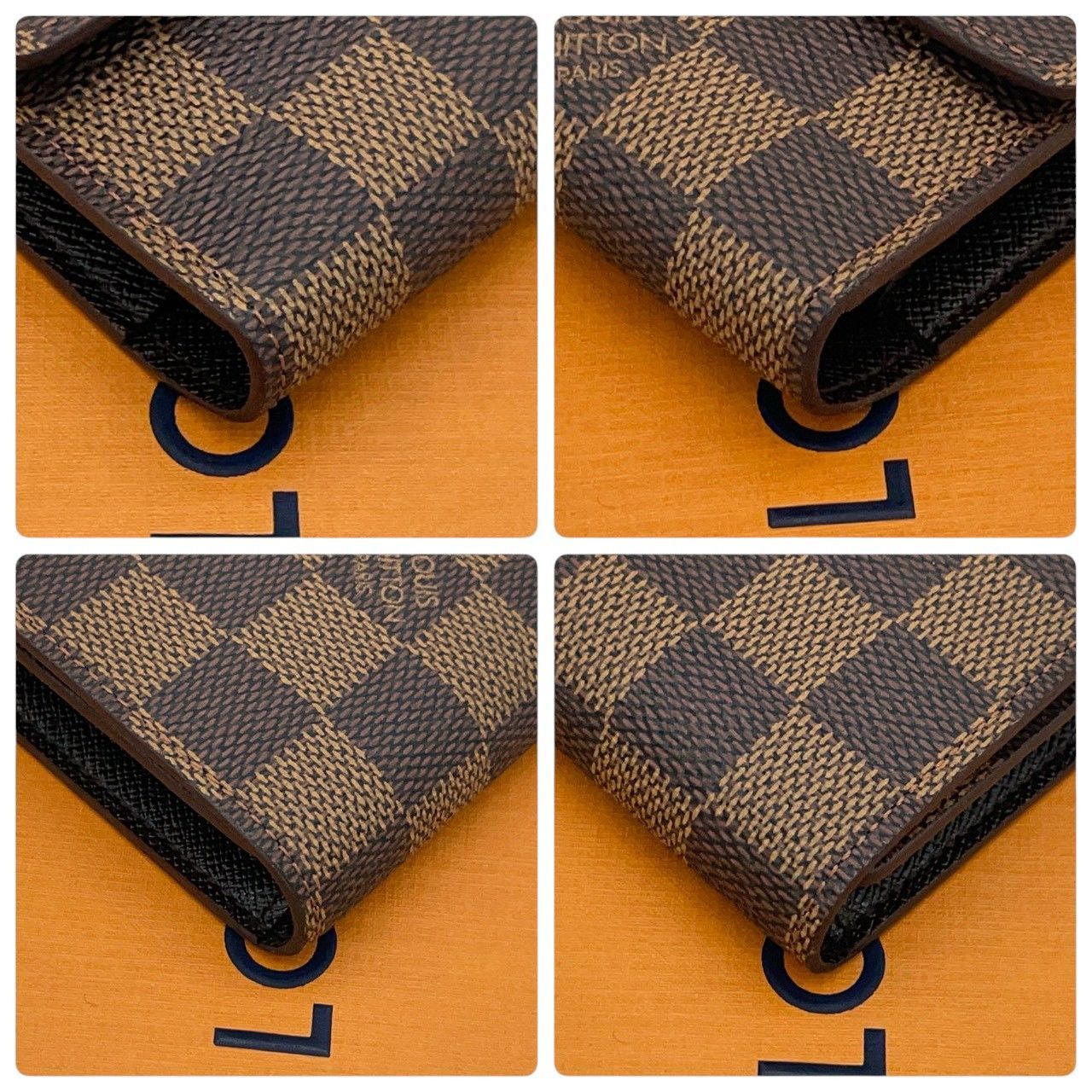 超極美品】ルイヴィトン Louis Vuitton 三つ折り長財布 ポルト