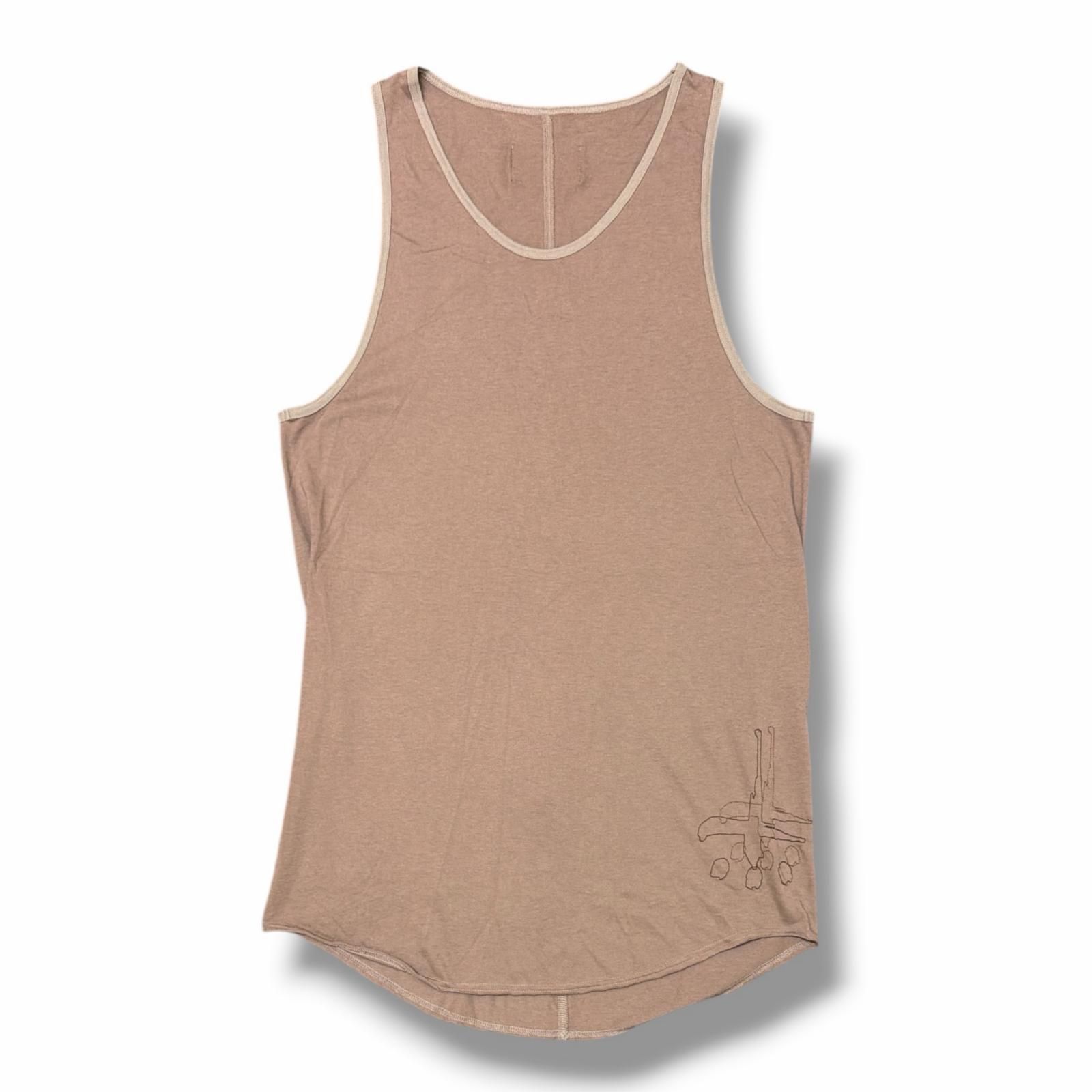 CVTVLIST 21SS LOGO EMBROIDERY TANKTOP ロゴ刺繍タンクトップ