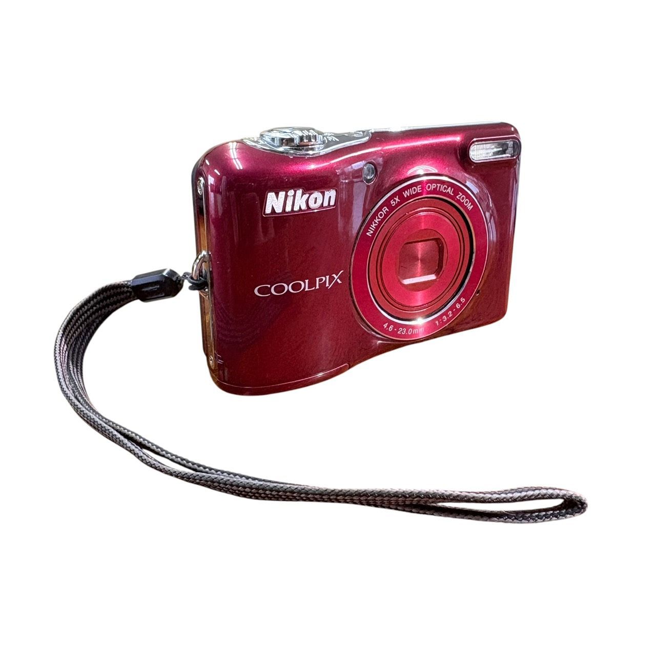 Nikon COOLPIX L32 コンパクトデジタルカメラ 赤 ニコン COOLPIX L32