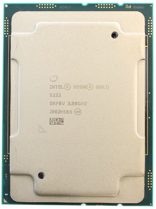 Intel Xeon Gold 5222 SRF8V 4C 3.8GHz LGA3647 16.5MB 105W DDR4-2933