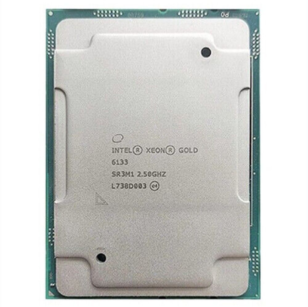 Intel Xeon Gold 6133 SR3M1 20C 2.5GHz to 2.8GHz LGA3647 27.5MB 150W DDR4-2666