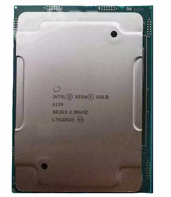Intel Xeon Gold 6139 SR3G3 18C 2.3GHz to 3.7GHz LGA3647 24.75MB 135W DDR4-2666