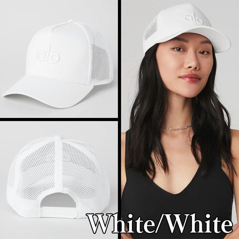 新品】Alo Yoga キャップ 帽子 アローヨガ District Trucker Hat