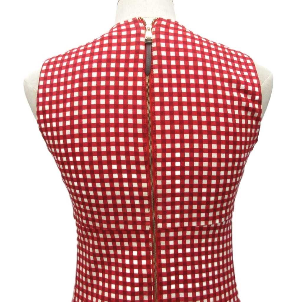 ✨極美品✨ LOUIS VUITTON ワンピース ノースリーブ 赤 レッド ルイヴィトン LOUIS VUITTON ワンピース ノースリーブ ミモレ ロング