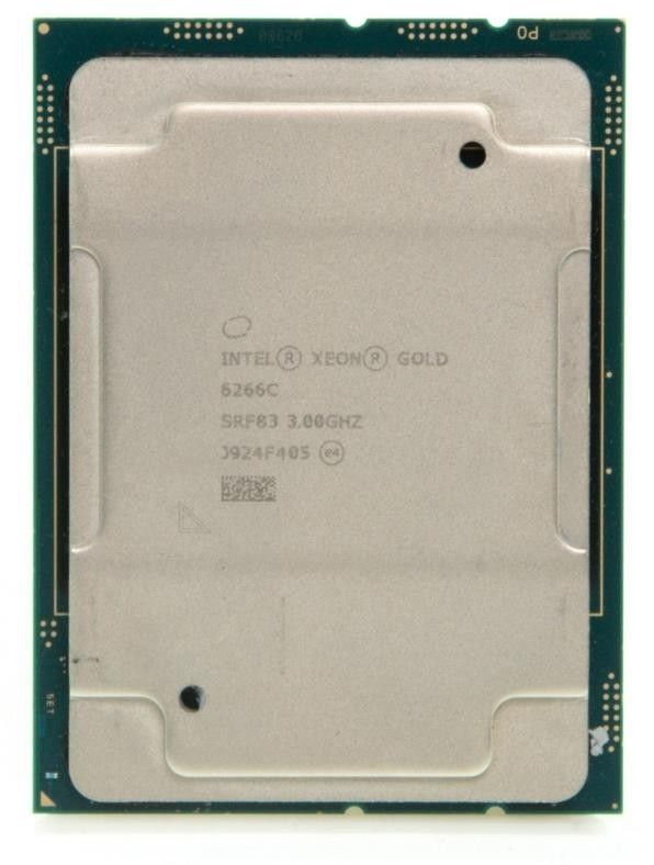 Intel Xeon Gold 6266C SRF83 22C 3GHz to 3.4GHz LGA3647 30.25MB 205W DDR4-2933
