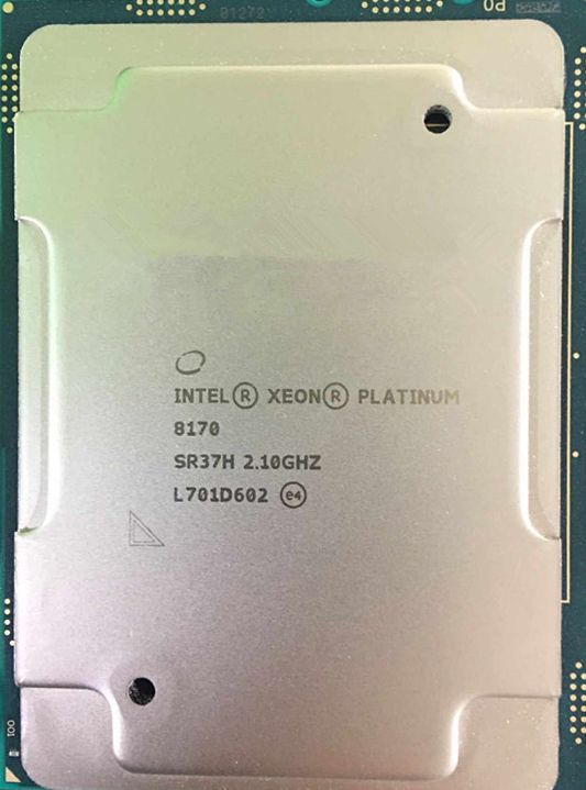 Intel Xeon Platinum 8170 SR37H 26C 2.1GHz to 2.8GHz LGA3647 35.75MB 165W DDR4-2666