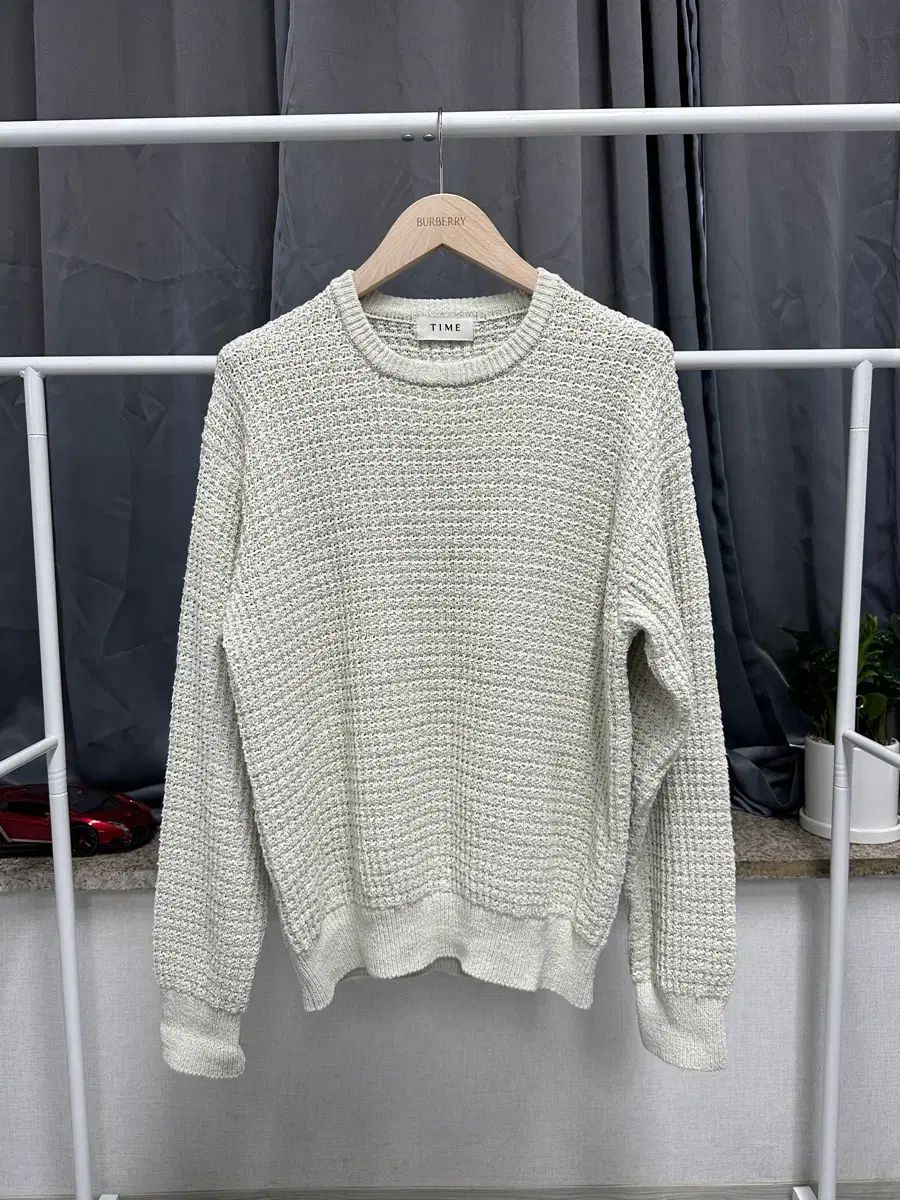 タイムオム 正規品 / メンズ100 / 新モデル ラウンドネック ニット 長袖