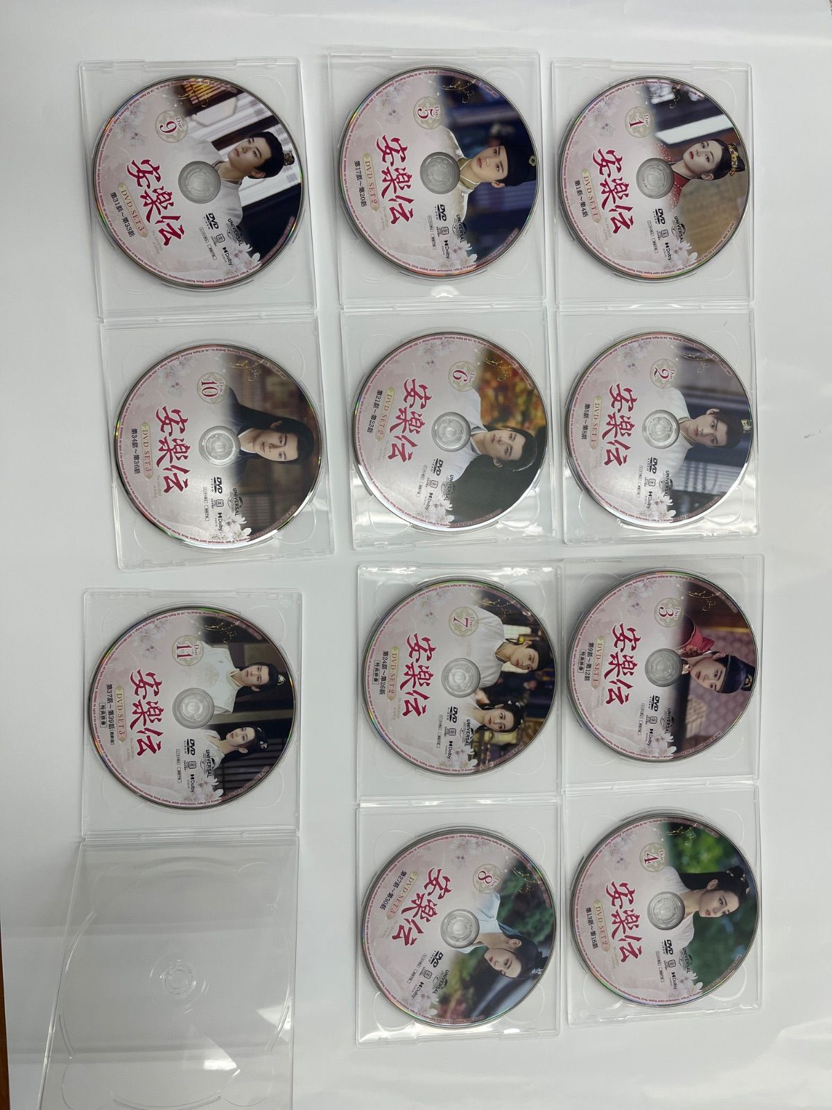 ◎DVD 安楽伝 コンプリート・シンプルDVD-BOX 3BOXセット