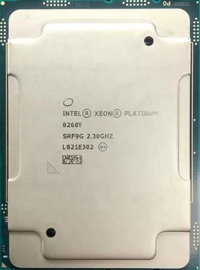 Intel Xeon Platinum 8260Y SRF9F 24C 2.4GHz to 3.9GHz LGA3647 35.75MB 165W DDR4-2933