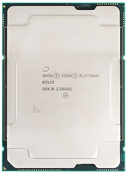 Intel Xeon Platinum 8352S SRKJ8 32C 64T 2.2GHz to 3.4GHz Socket 4189 Ice Lake-SP 10NM 48MB 205W