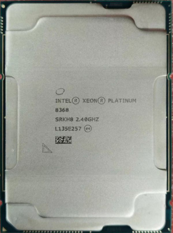 Intel Xeon Platinum 8368 SRKH8 38C 76T 2.4GHz to 3.4GHz Socket 4189 Ice Lake-SP 10NM 57MB 270W 108,240円