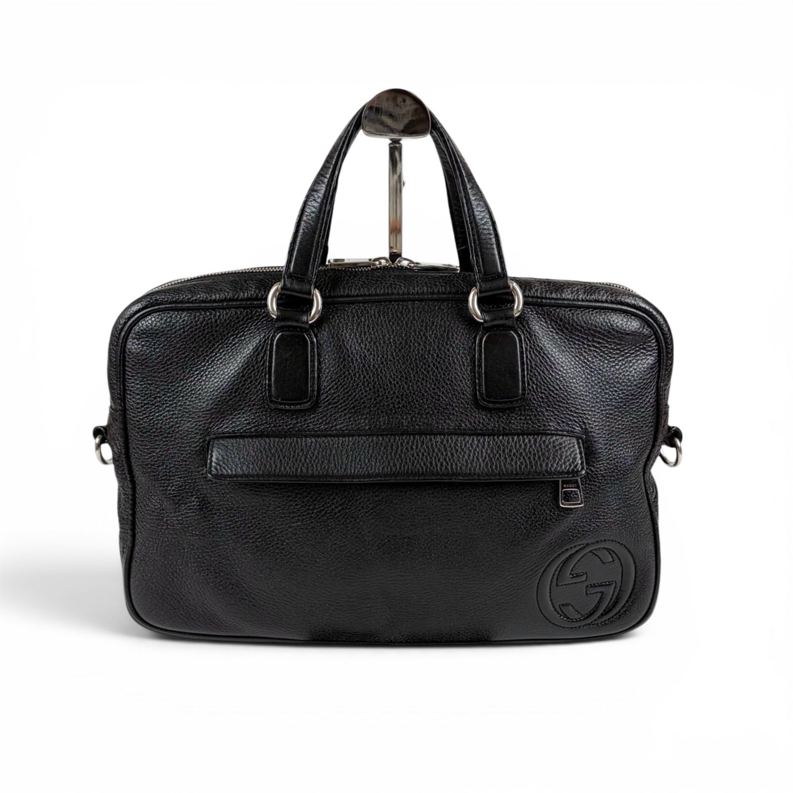 グッチ GUCCI 2WAY ソーホー ビジネスバッグ トートバッグ ショルダー 
