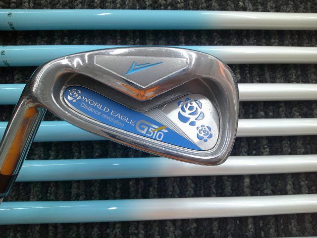 中古 レディースアイアンセット その他 WORLD EAGLE G510/G-510/L/27[3334]■博多