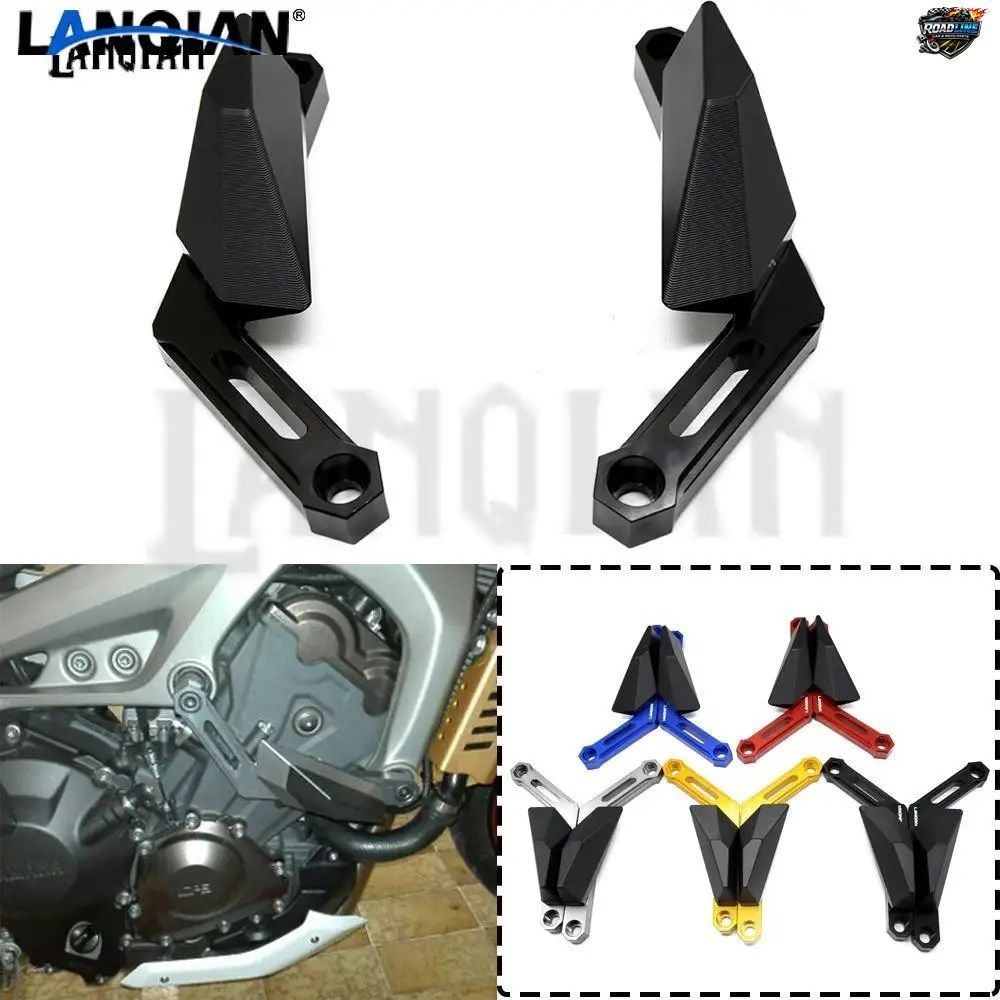 CNCモーターサイクルアクセサリー クラッシュパッド フレームスライダー ヤマハ MT-09 FZ09 2013-2016 MT-09 TRACER FJ-09 2015 2016 XSR90