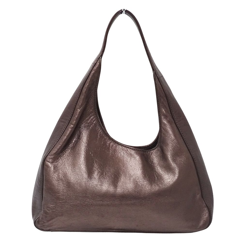 プラダ PRADA バッグ レディース ブランド ショルダーバッグ レザー メタリックパープル B8359 ワンショルダー 肩掛け ミニバッグ おしゃれ 【中古】