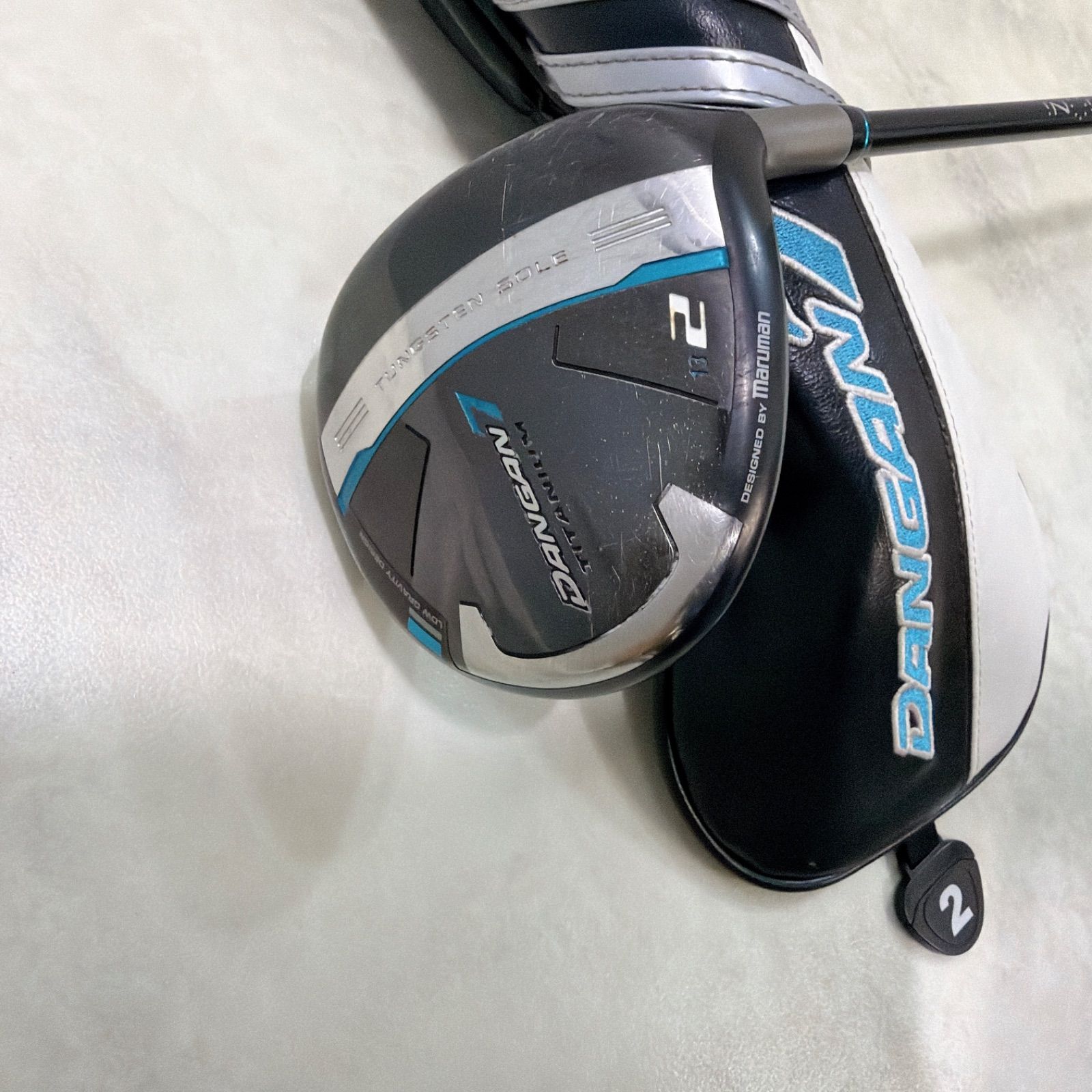 新品グリップ マルマン DANGAN 7 ブラッシー 2W 13度 純正カーボン